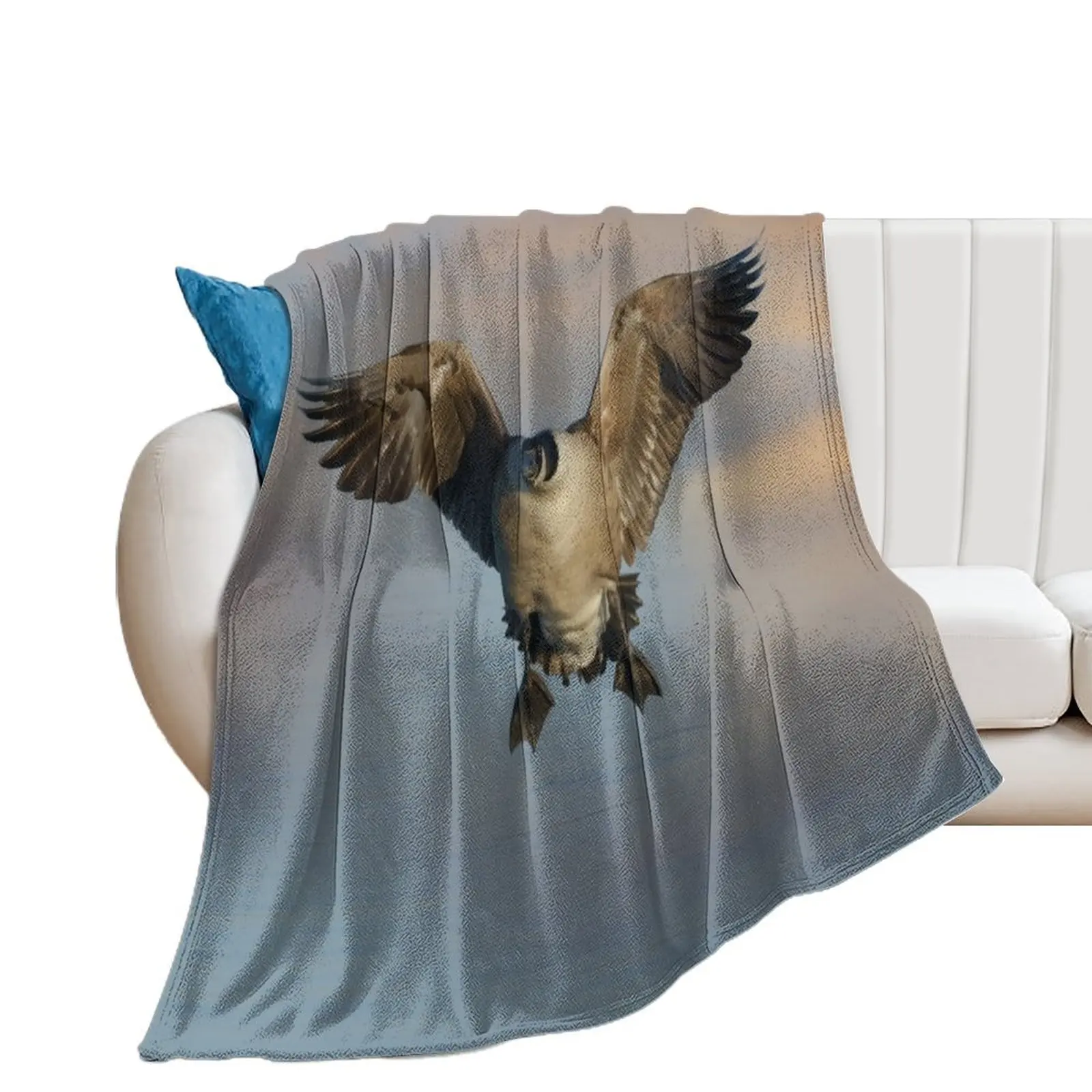 Пушистое одеяло Flying Canada Goose