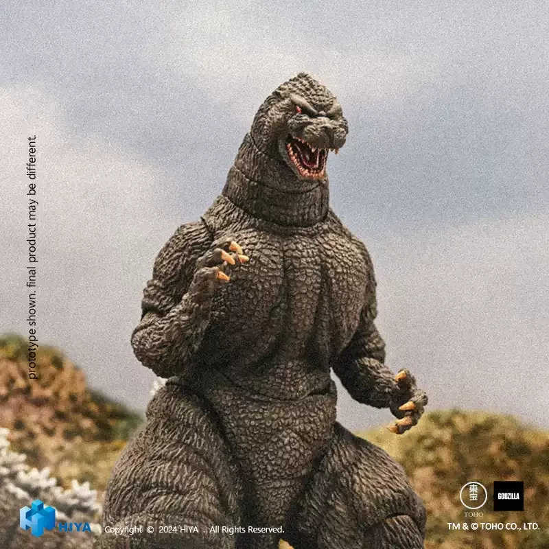 Фото Игрушка Hiya Toys EBG0276 Годзилла 1991, версия Хоккайдо Годзилла против Короля Гидора: Изысканная базовая коллекционная фигурка M №2