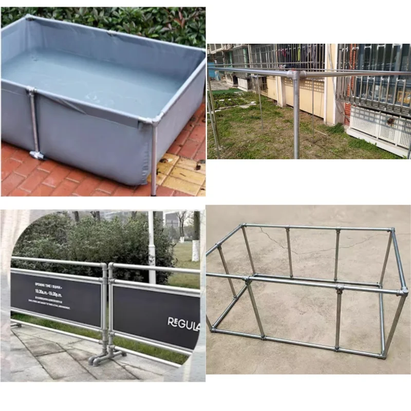 OD 25 мм фитинг для труб соединитель колено тройник плоский соединительный крепеж