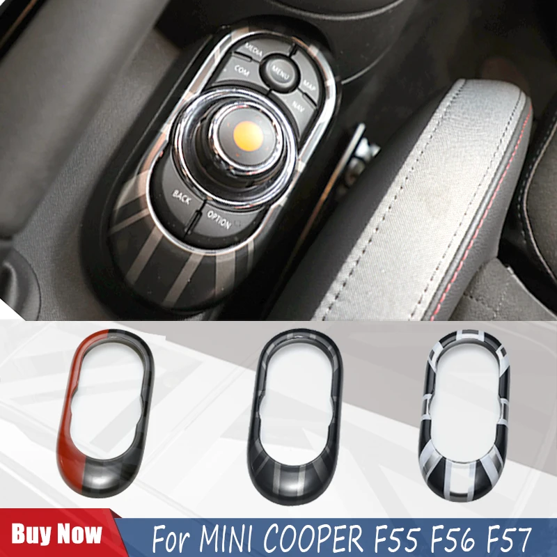 Наклейка на центральную консоль с черным флагом мультимедийная кнопка панель