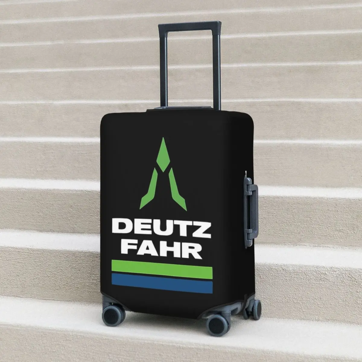 Фото Защитный чехол для чемодана с логотипом Deutz Fahr, эластичные защитные чехлы для дорожного багажа на 18-32 дюйма №1