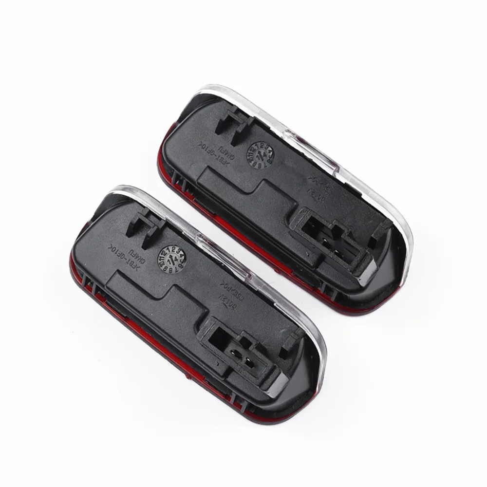 2 шт. Светодиодные автомобильные дверные фонари для VW Volkswagen Passat B6 B7 CC Golf 5 6 7 Jetta RLine R