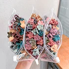 Заколки для волос Детские, разноцветные, с цветами, звездочками, Микки, 3050 шт.компл., красивые заколки