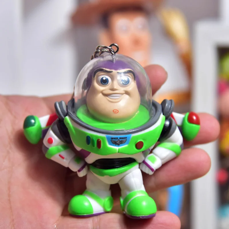Kawaii Disney Вуди Froky Buzz Lightyear Rex Jessie экшн-фигурка игрушки креативный брелок подарок для