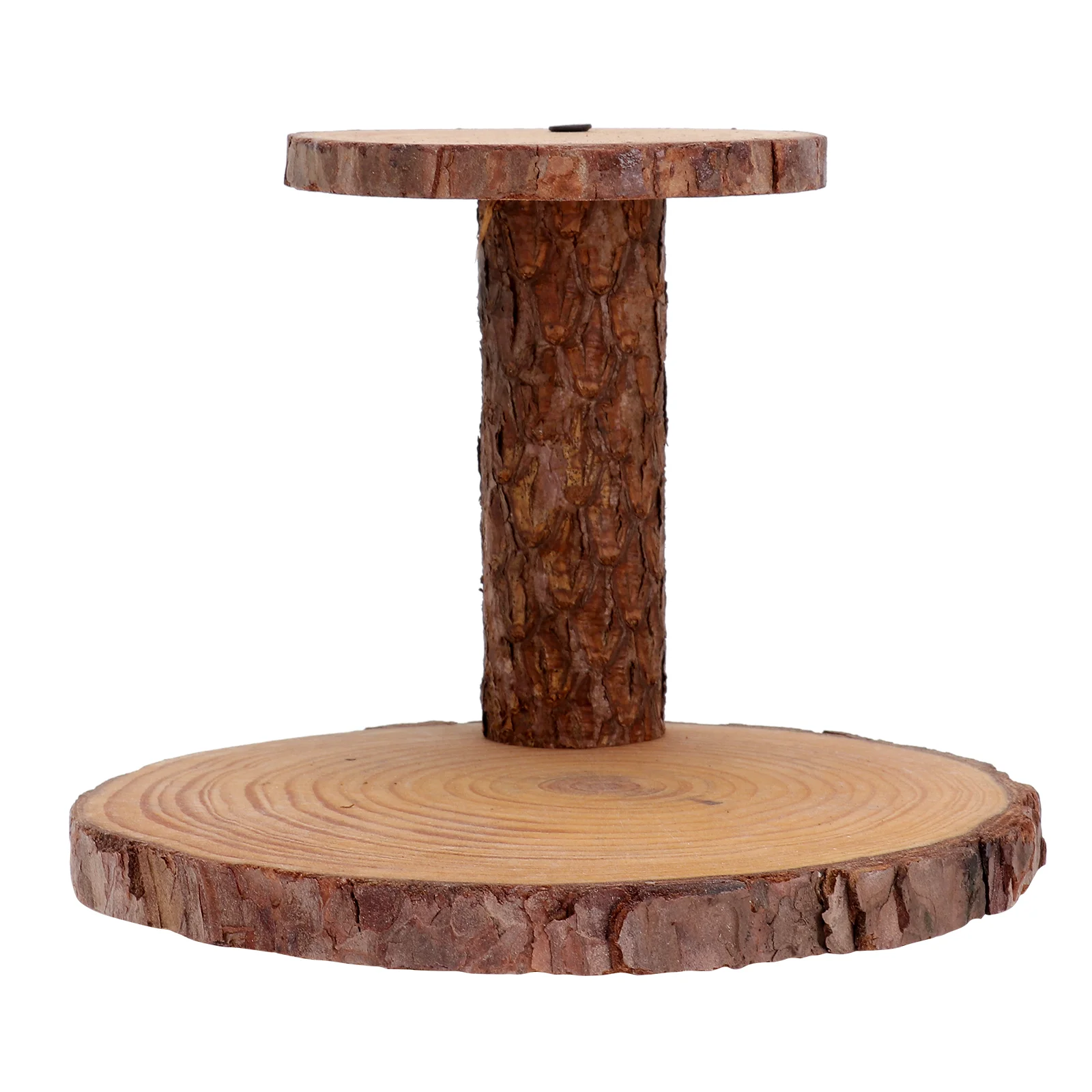 

Floor Stand Cake Plate Cake Dome Cover 15x15cm Round Wood Cake Stand Coffee Cake Tray Fruit Platters Cake Display Rack