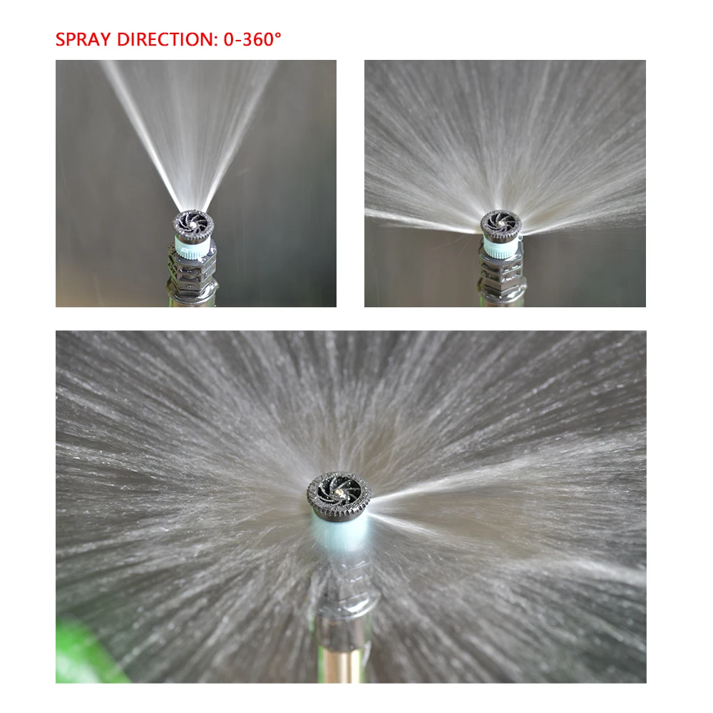 1/2 Inch Popup Sprinklers With 7 Types 0°~360° Adjustable Replacement Scattering Nozzles Garden Park Grass Lawn Irrigation Tool images - 6