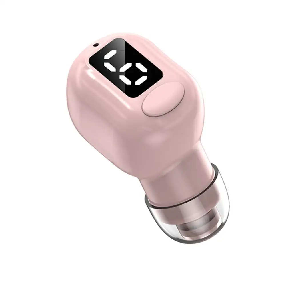

Bluetooth Headset Mini Invisible In-ear Business Model Long Standby Time Digital Display Hd Noise Reduction Earbuds