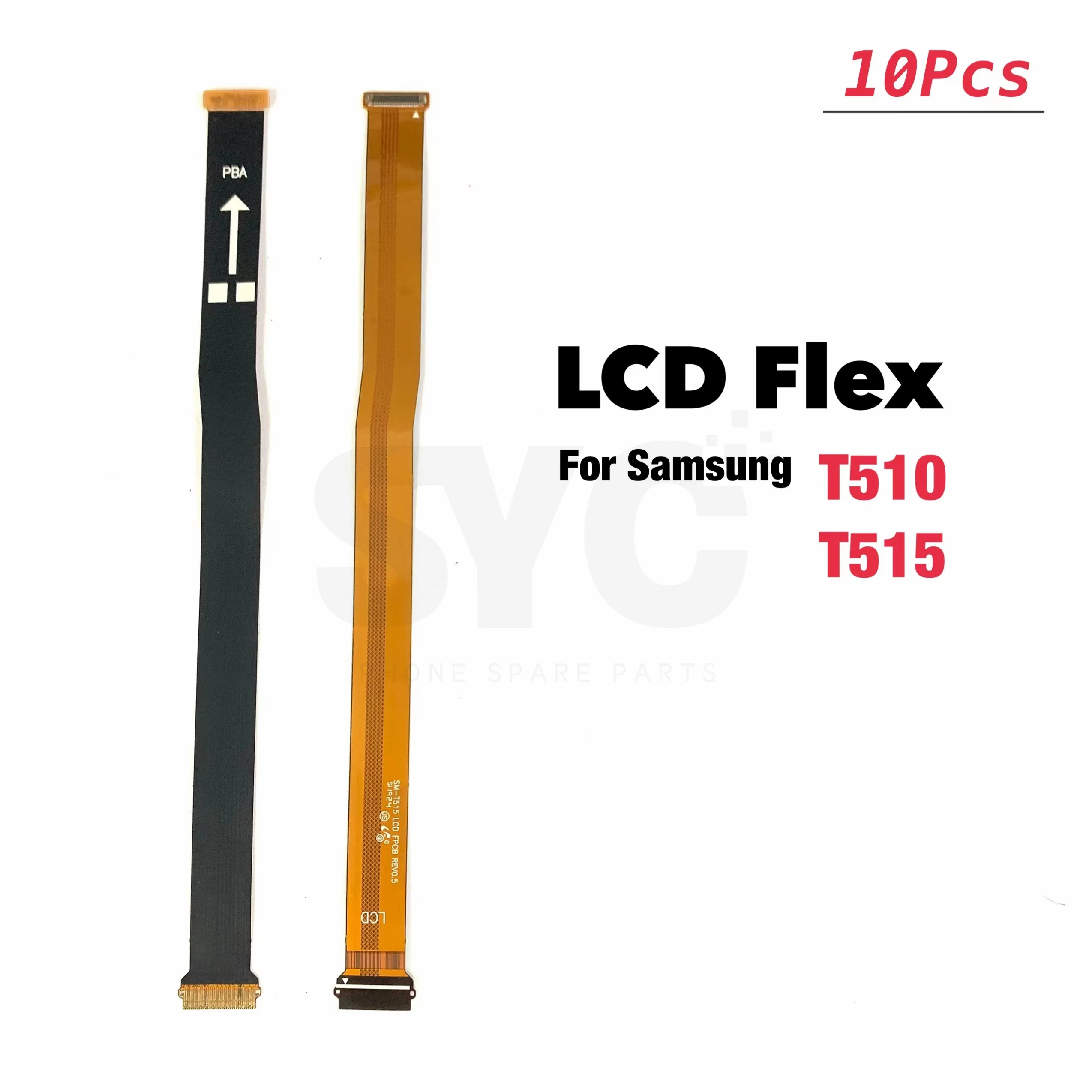 10 шт.лот для Samsung Galaxy Tab A 10,1 SM-T510 T515, материнская плата, разъем, ЖК-дисплей, гибкий кабель (art.: 3920bddefd80f) - 3920bddefd80f