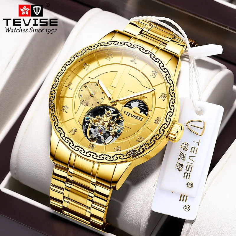 Chinese Style Men's mechanical watch luminous fashion automatic men's mechanical watch