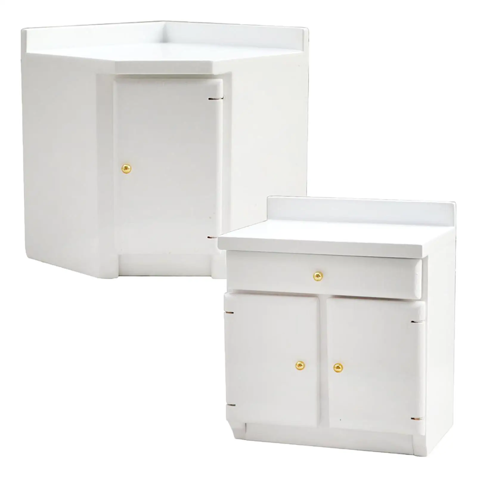 

Miniature Kitchen Cabinet Mini Storage Cabinet for Dining Room Kitchen Decor