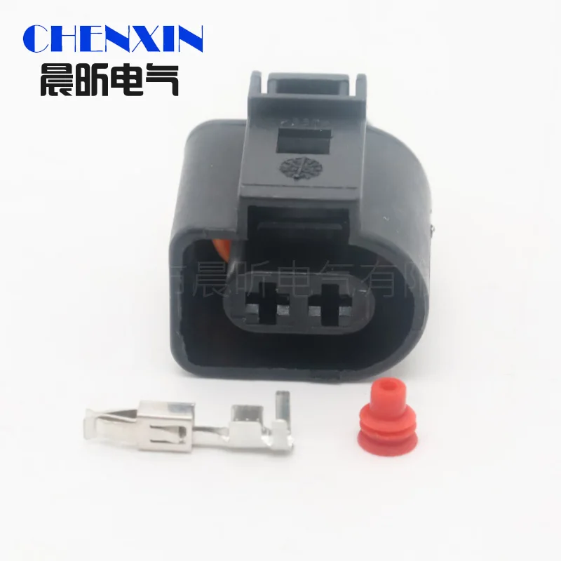 

Двухсторонний автомобильный водный струйный двигатель, Штекерный разъем для провода для VW Audi 1J0973722 8D0973822 1717692-1, автомобильный противотуманный фоторазъем, фоторазъем кабеля