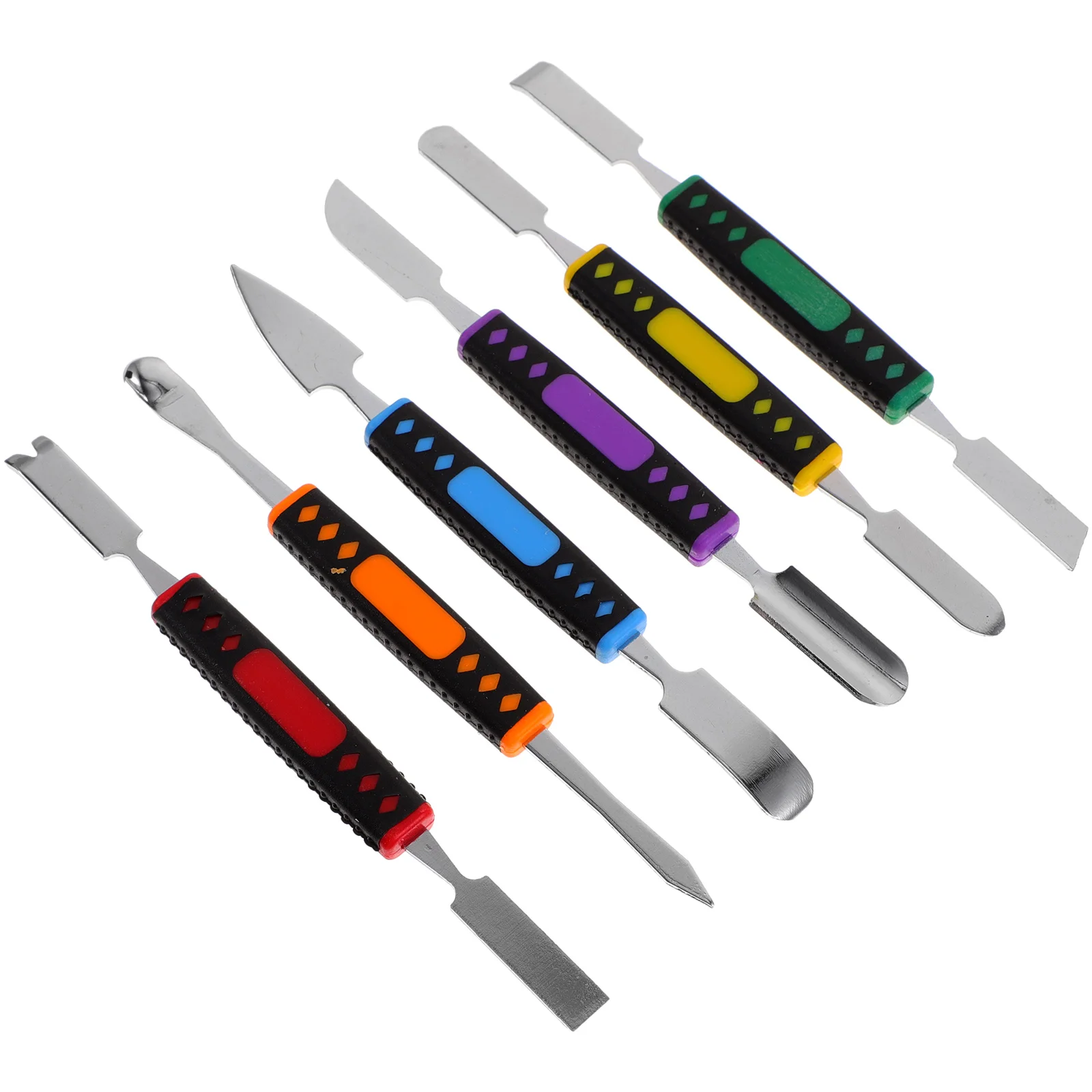 

6pcs Professional Stainless Steel Spudger Double-end Opening Stick Repair Pry Tools for Smart Phone Tablet Laptop