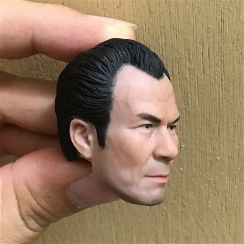 Фото Shih Kien Head Sclupt масштаб 1/6 мужской солдат азиатская звезда голова резьба модель для 12in экшн-фигурки коллекции №5