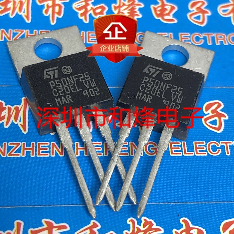 

5PCS-10PCS P50NF25 STP50NF25 TO-220 250V 45A New And Original On Stock