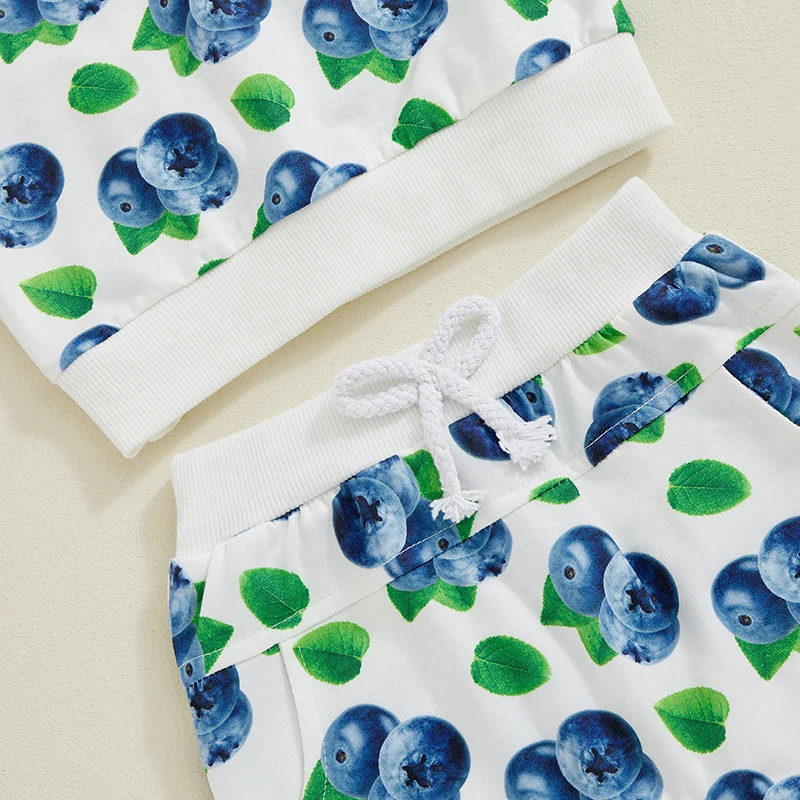 Осенний комплект одежды для мальчиков и девочек 2024-06-29 Lioraitiin 2 предмета топы с