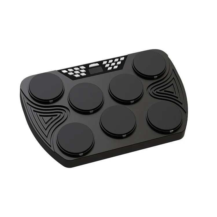 

Portable Silicone Sensitive Electronic Drum Kit Electric Drum Set Mini Practise Musical Drums Sets for Kids