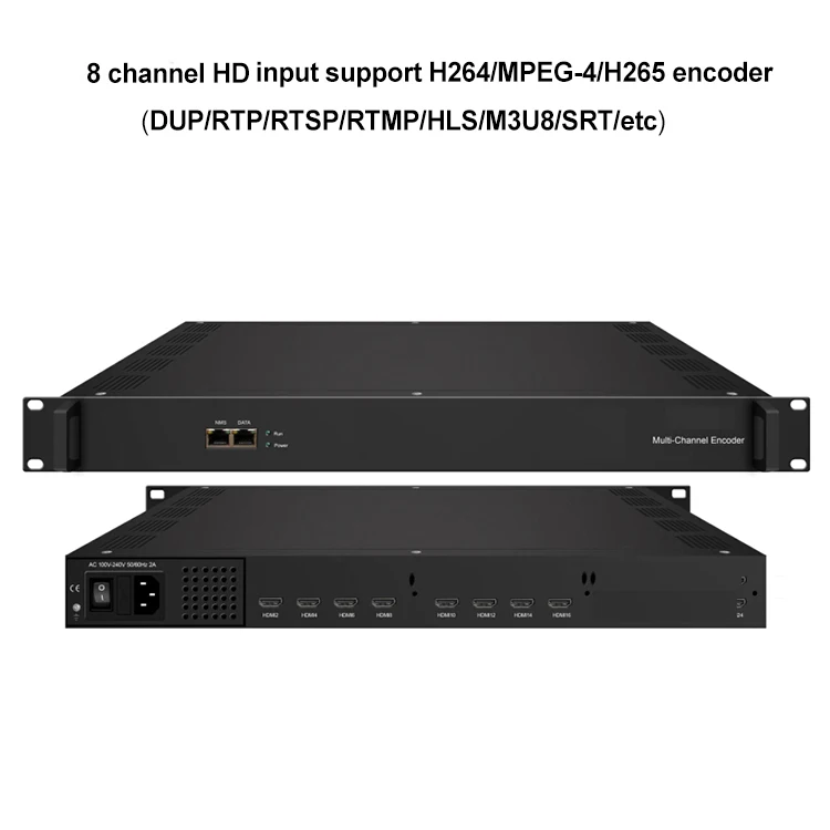 2/4/8/16/24/40/48 каналов HD IP IP-TV OUT FN3228M Video Multi Encoder