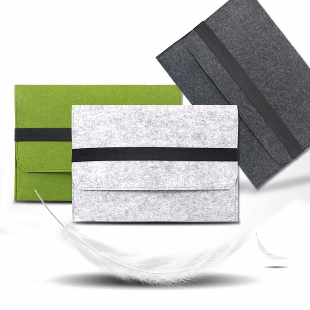 Аксессуары для ноутбука из шерсти и фетра мягкая портативная подкладка с полным