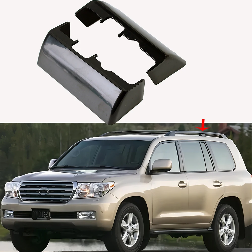 

Направляющие багажника на крышу, багажник на среднюю крышу, защитный чехол для Toyota Land Cruiser 200 LC200 FJ200 2008-2019