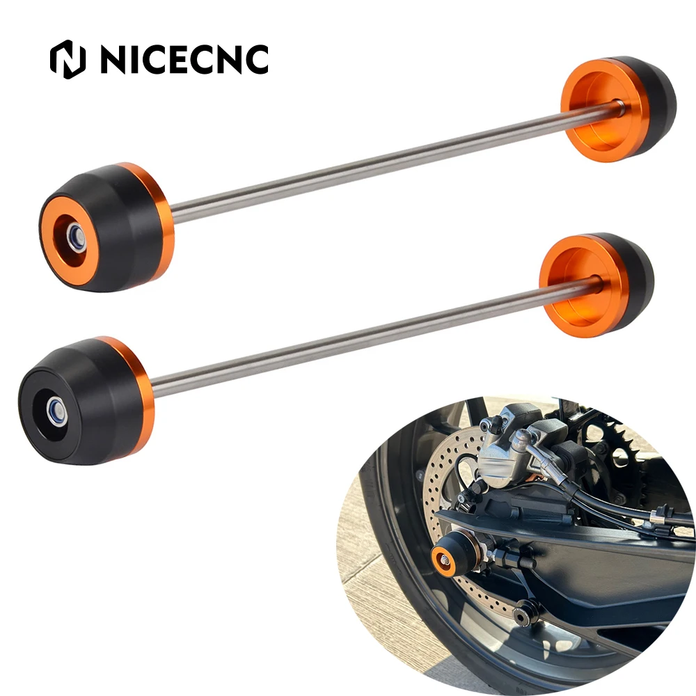 

Motorcycle Rear Wheel Axle Sliders for KTM 1290 Super Adventure R S T 1290 SAR SAS SAT 1050 1090 1190 Adventure R S 2013-2021