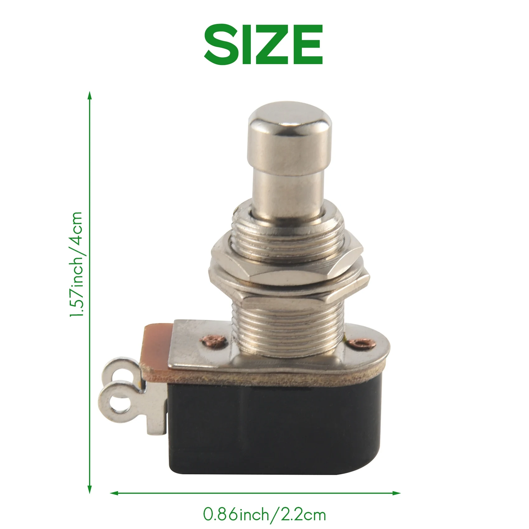 Коробка педалей эффектов для гитары мгновенная кнопка SPST ножного переключателя