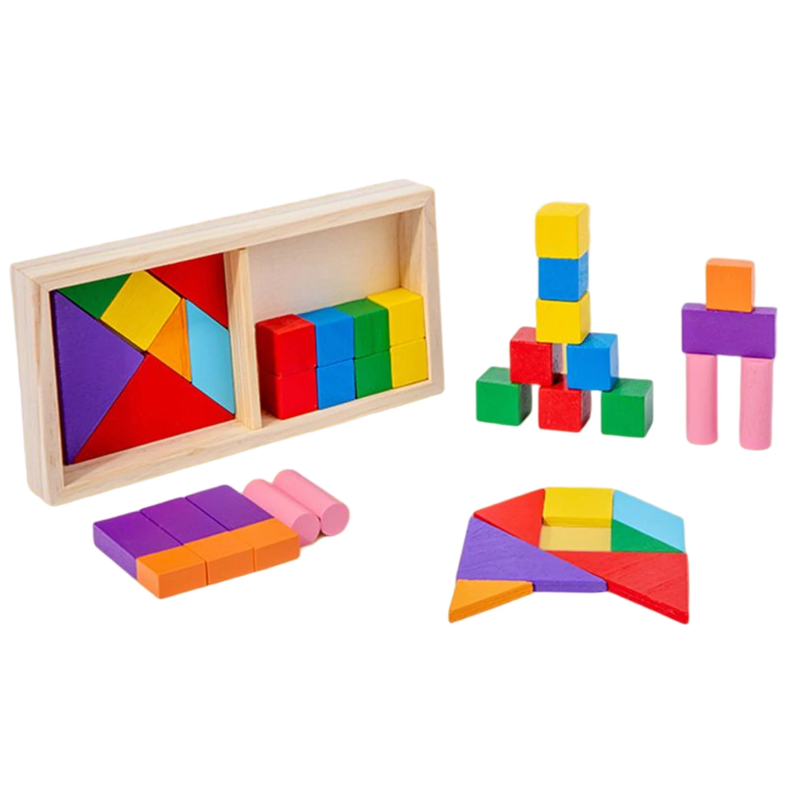 

Деревянный конструктор для сборки, пазл, игрушки, пазл для обучения мышлению, тренировочная игрушка для дошкольной активности малыша