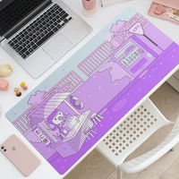 Anime Large Mouse Pad Rubber Keyboard Mousepas Cartoon Octopus Kawaii Gaming Mouse Pad Desk Mat for Laptop Gamer Pad Carpet