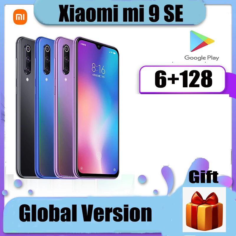Original Smartphone Xiaomi Mi 9 SE Snapdragon 712 Android cellphone Fingerprint Global Version