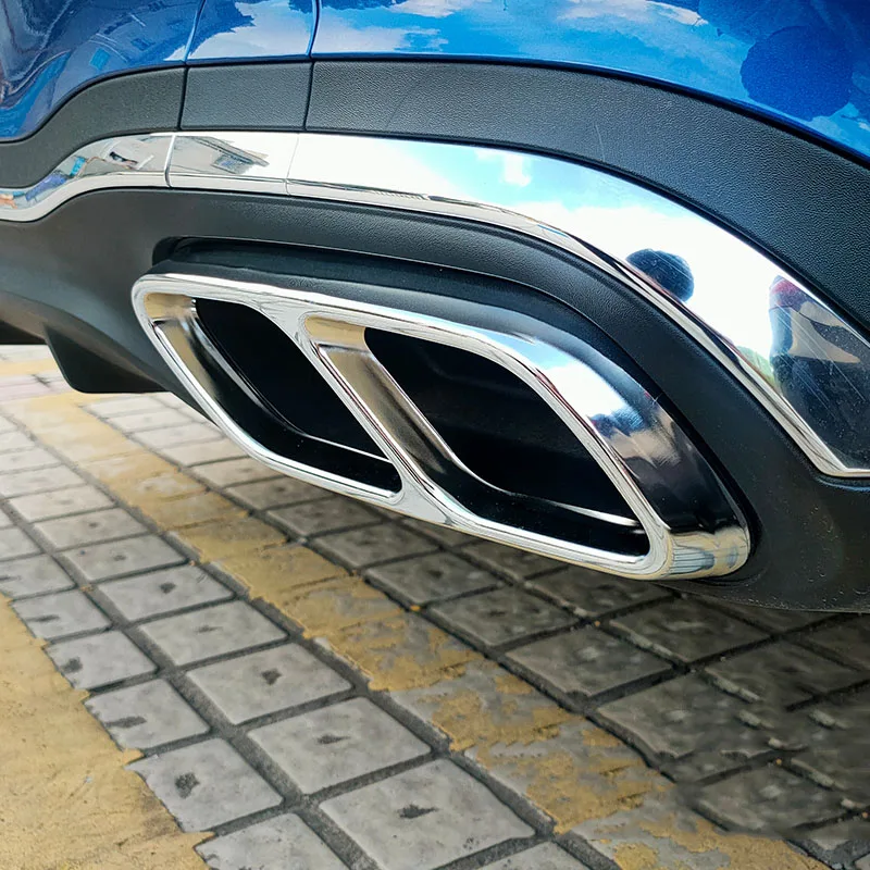 Наконечник глушителя выхлопной трубы для Mercedes-Benz C-Class W206 2022 + AMG ABS