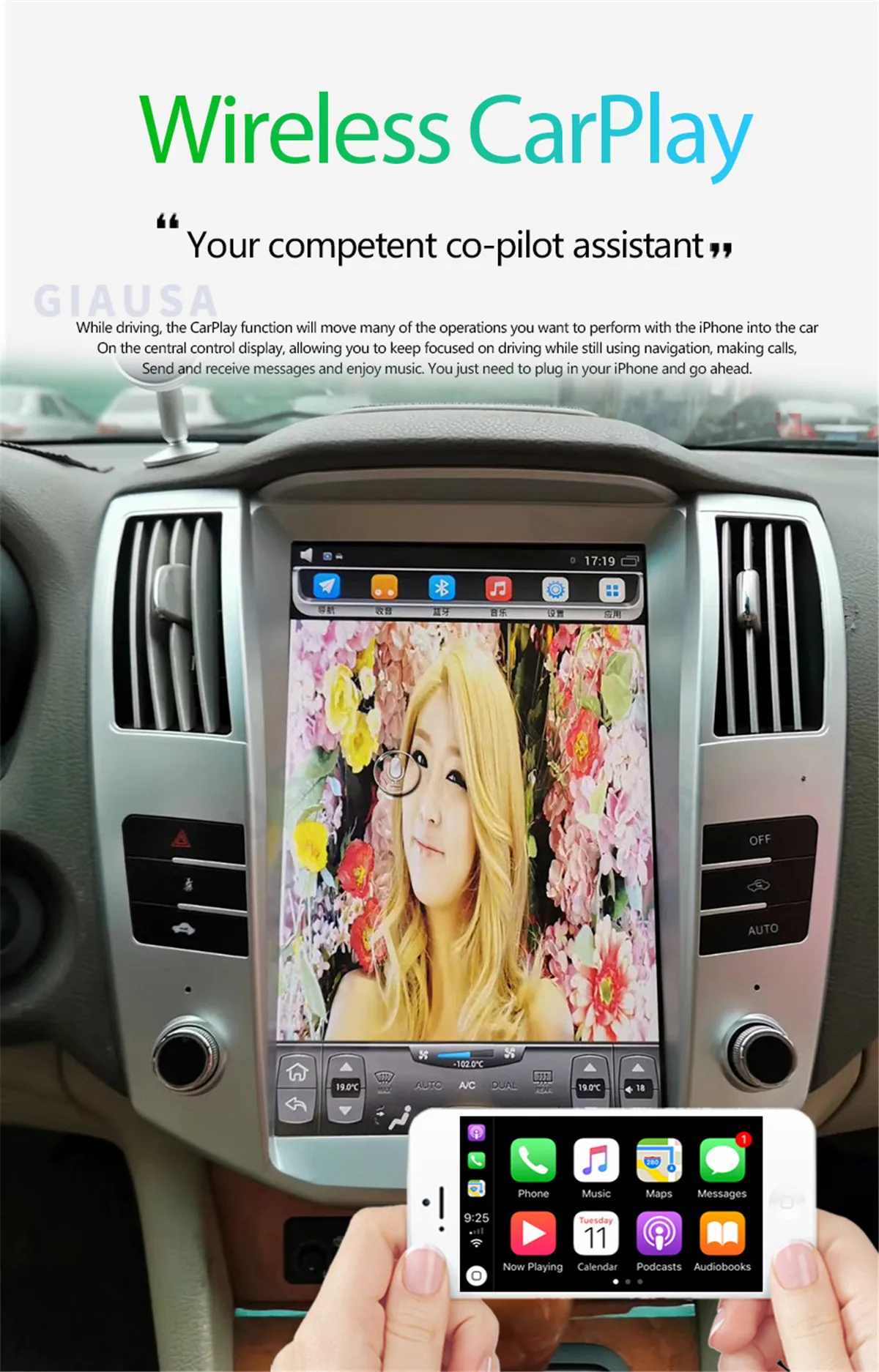 128G Android 13 IPS экран автомобильный GPS для Lexus RX300 RX330 RX350 RX400h Toyota Harrier радио видеоплеер