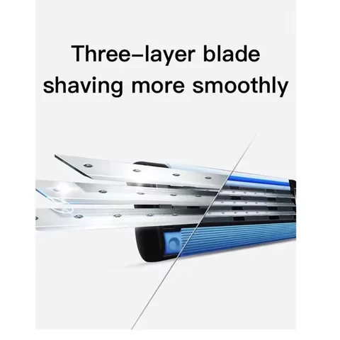 Бритва Gillette, бритва Gillette, мужская бритва Gillette Mach3, материал из нержавеющей стали, набор бритв, комбинация бритв и лезвий
