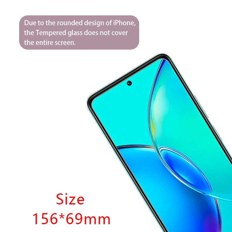 Защитное закаленное стекло для vivo y36 защита экрана на vivoy36 y 36 36y 4g стеклянная