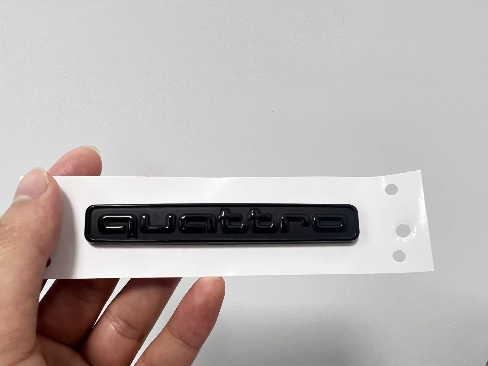 

3D логотип ABS для Audi Sport, эмблема, наклейка на крыло автомобиля, значок багажника для Audi A3 A6 Q8 Q2 Q3 Q5 Q7 A4 Audi Sport Accessories