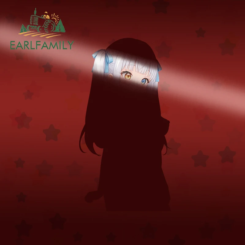 Фото Наклейки на автомобиль EARLFAMILY Bunny Kagura Mea, модные популярные наклейки с персонажами мультфильмов и аниме, наклейки на скейтборд, наклейки на кондиционер, автомобильные наклейки №2