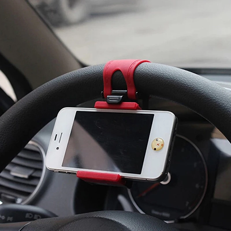 

New Phone Stand Car Steering Wheel Guide Phone Holder Mount Mobile-phone Stand