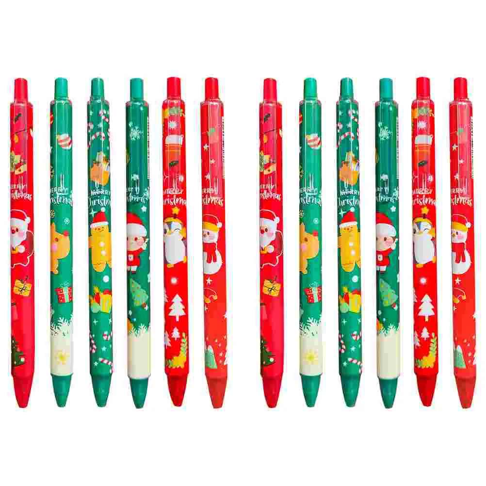 

Christmas Ink Pen Cartoon Sequin Kids Signature Design Creative Students Stationary Writing