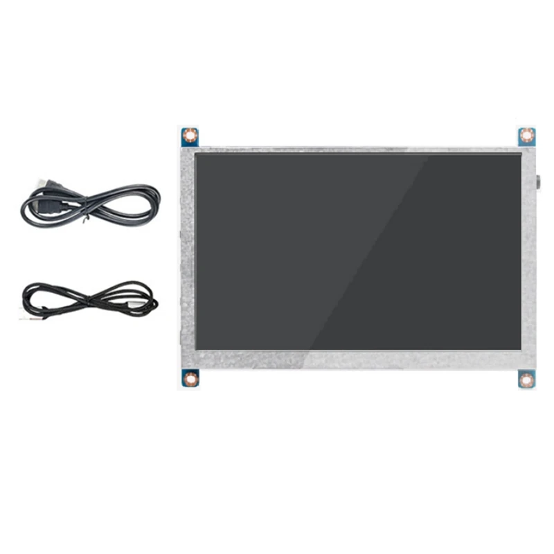 

7 Inch IN Monitor 1024X600 HD Display HDMI-Compatible VGA Interface Display For Raspberry Pi