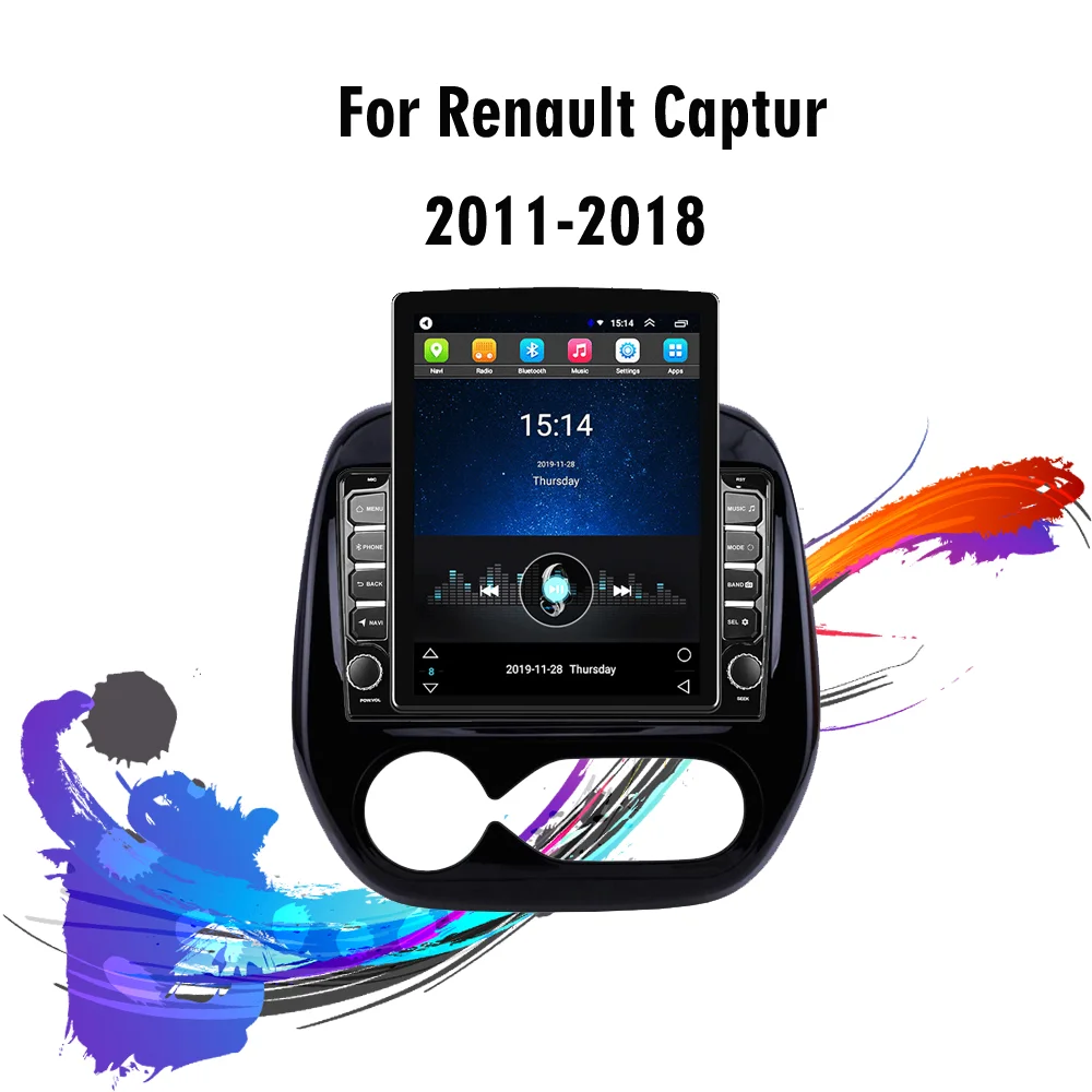 

2 Din 9.7" Tesla Screen 4G Carplay Android Autoradio For Renault Captur 2011-2018 Car Multimedia Player GPS Navigator Head Unit