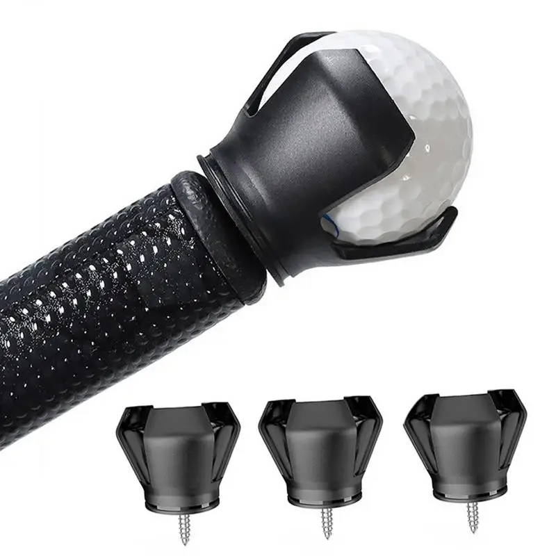 

Golf Ball Putter Pickup 3Pcs 3-Prong Golf Ball Grabber Putter Grip Golf Accessories For Golf Course Playground Lawn For MenWomen