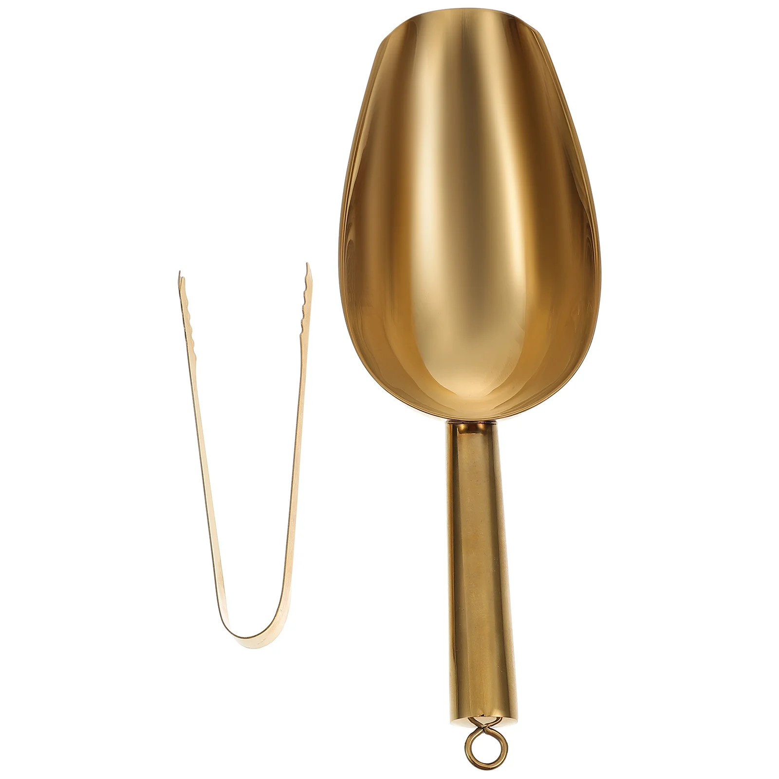 

Scoop Ice Stainless Tong Steel Tongs Cube Metal Crawfish Trays Bar Kitchen Flour Serving Buffet Sugar Set Mini Gold Clip Pick