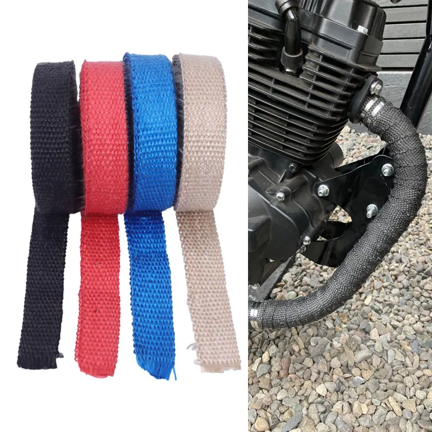 

1 рулон/5 м Автомобильная фотоизоляция, стекловолоконная лента, автоматическая изоляция, тепловая обернутая лента, фотоизоляция