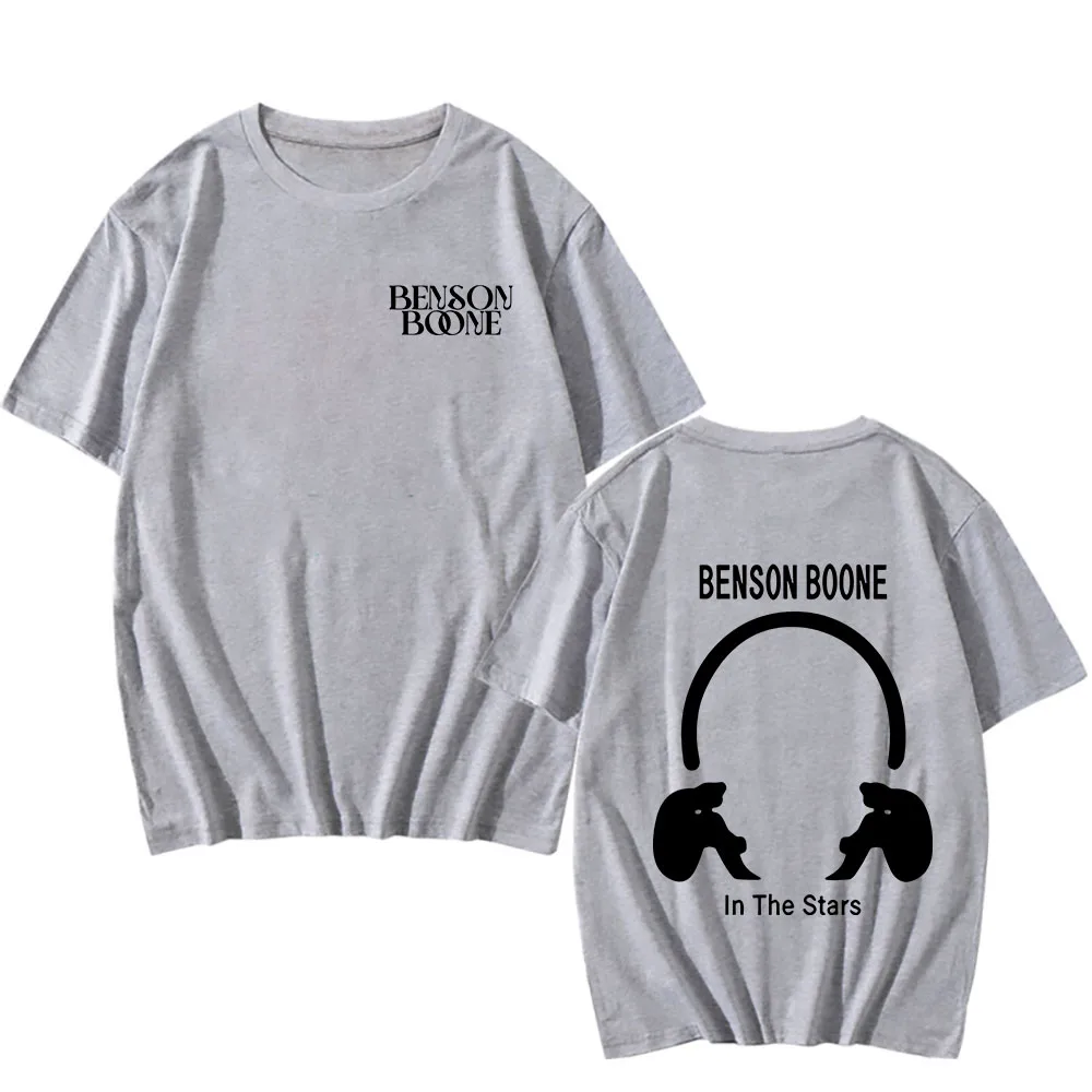 Benson Boone мужская/женская футболка из хлопка