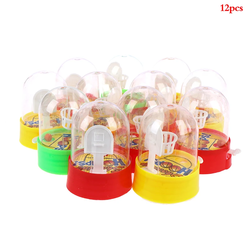 

12 PCS Shooting Hoops Mini Basketball Toys Kids Birthday Party Supplies Party Favors Bag Fillers Pinata Boy’s Sports Theme Party