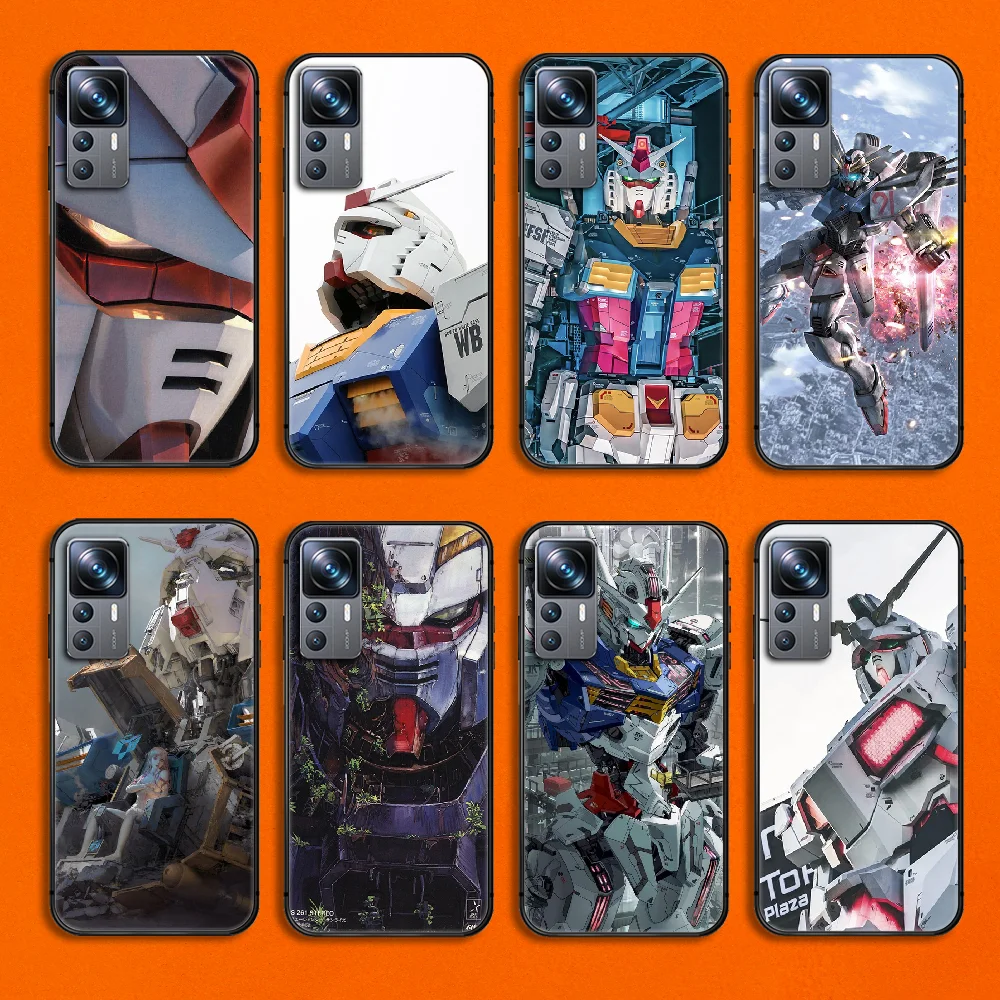 

Gundam Robot Phone Case Cover For Xiaomi Mi 11 12 13 Poco X M F 3 4 5 S Gt Pro Lite Ultra TPU Soft Black