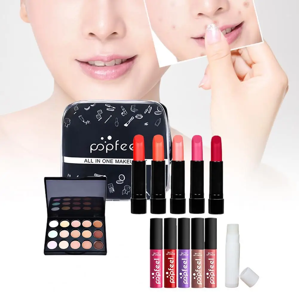 

Makeup Tool Kits Makeup Set All In One Professional Starter Portable Travel Makeup Gift Set for Girls and Women