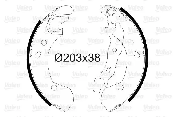 

Задняя Тормозная колодка 564099 для