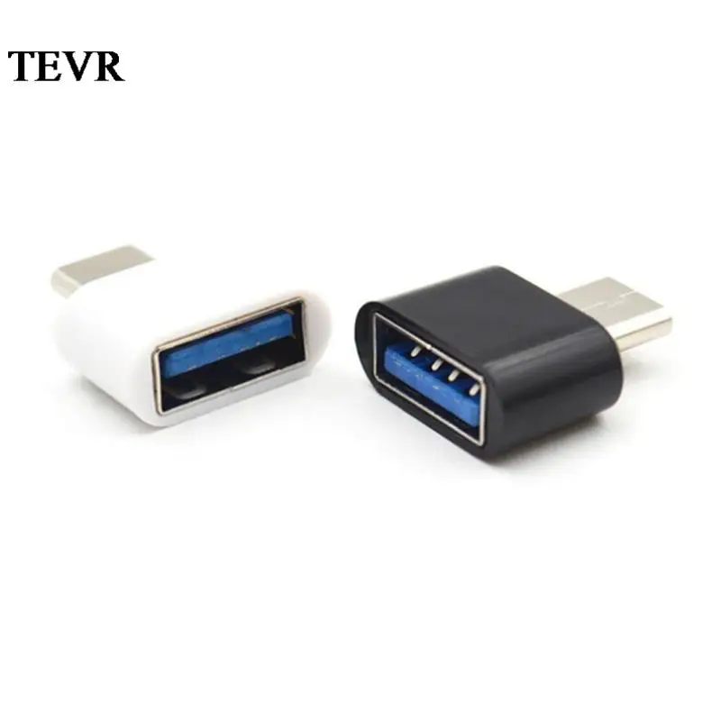 

1/5 PCS New Universal Type-C to USB 2.0 OTG Adapter Connector for Mobile Phone USB2.0 Type C OTG Cable Adapter