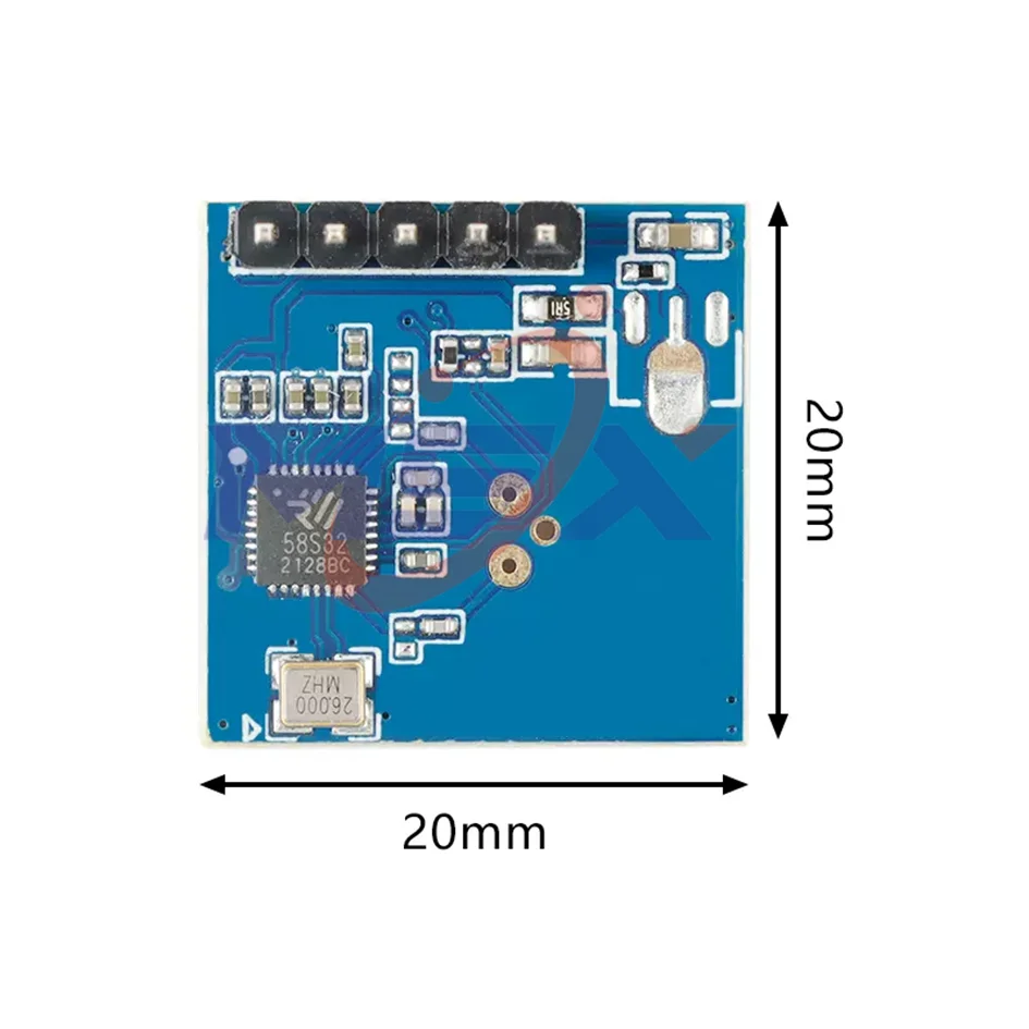 HLK-LD1125H-24G миллиметровый волновой радар датчик дыхательной индукции мобильный