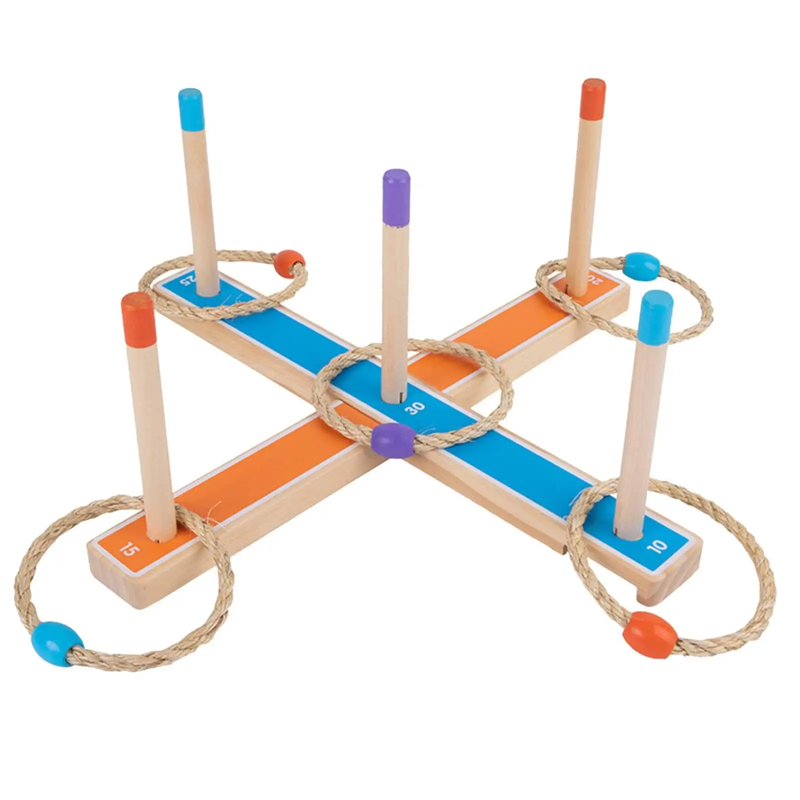 

Ring Hook Tossing Game Interactive Adults Family Children Gift Playset Sport Toys Set Throwing Game for Park Picnic BBQ Garden
