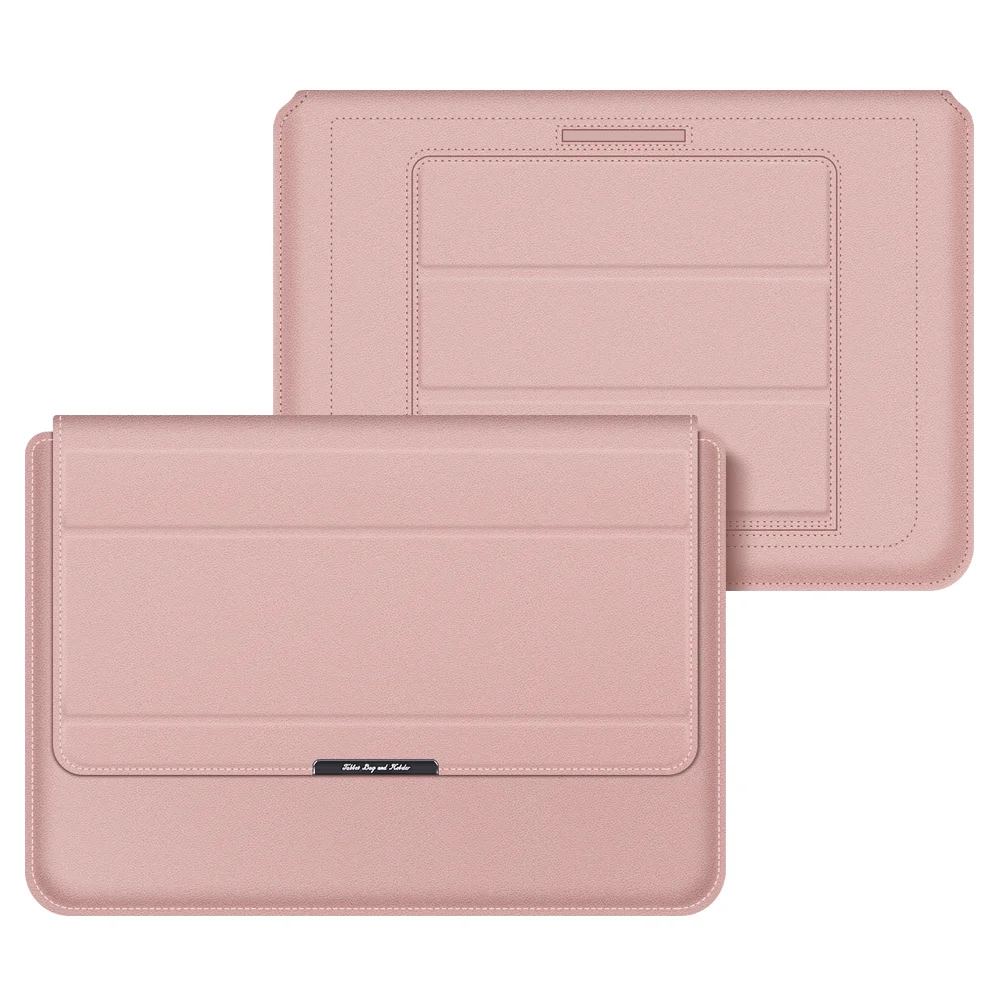 

Laptop Sleeve Bag Case 11 12 13.3 14 15.6 Inch PU Leather Laptop Sleeve For MacBook Air Pro 13 15 Case For Huawei Dell Asus